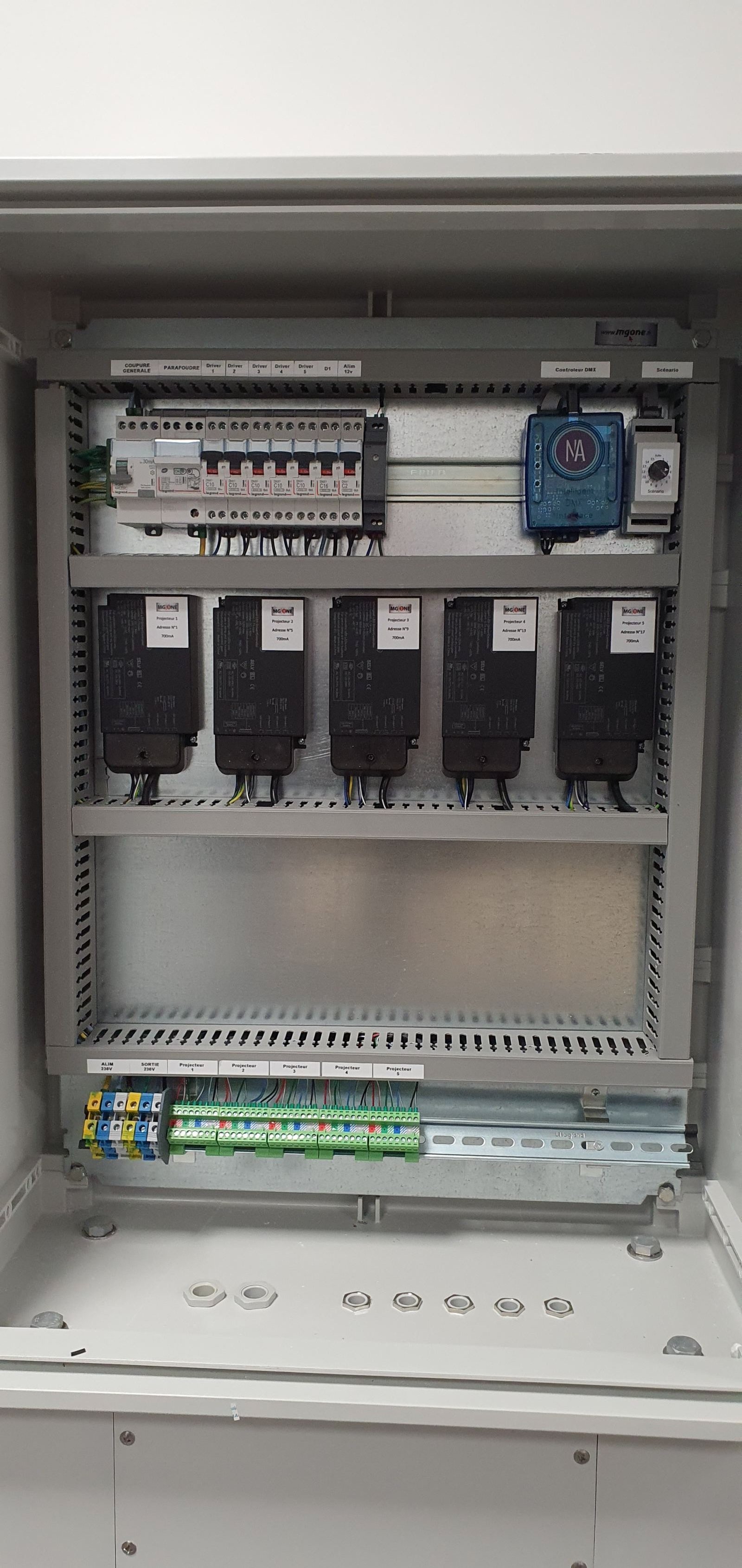 Réalisations DMX